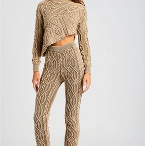 SER.O.YA NWT 100%Cotton Cayenne Pant w matching Top